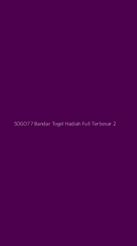 Tampilan Antarmuka Aplikasi Sogo77 Bandar Togel Hadiah Full Terbesar - 2