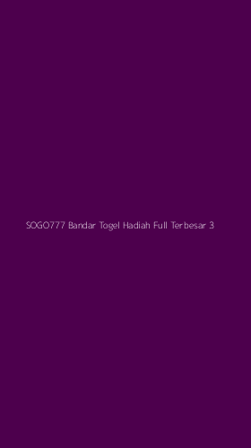 Tampilan Antarmuka Aplikasi Sogo777 Bandar Togel Hadiah Full Terbesar - 3