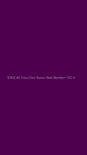 Tampilan Antarmuka Aplikasi Sonic4d Situs Slot Bonus New Member 100 - 4