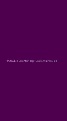 Tampilan Antarmuka Aplikasi Sonix178 Cara Main Togel Colok Jitu Pemula - 3