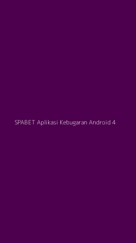 Tampilan Antarmuka Aplikasi Spabet Aplikasi Kebugaran Android - 4