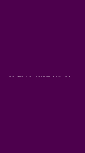 Tampilan Antarmuka Aplikasi Spin Hoki88 Login Situs Multi Game Terbesar Di Asia - 1