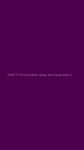 Tampilan Antarmuka Aplikasi Star777123 Link Daftar Semua Jenis Game Online - 2