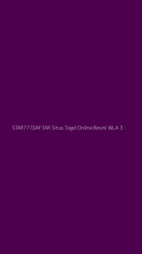 Tampilan Antarmuka Aplikasi Star777daftar Situs Togel Online Resmi Wla - 3
