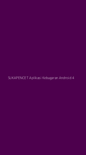 Tampilan Antarmuka Aplikasi Sukapencet Aplikasi Kebugaran Android - 4
