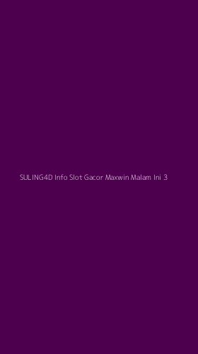 Tampilan Antarmuka Aplikasi Suling4d Info Slot Gacor Maxwin Malam Ini - 3