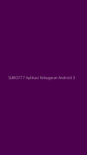 Tampilan Antarmuka Aplikasi Sumo777 Aplikasi Kebugaran Android - 3