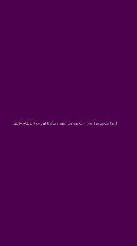 Tampilan Antarmuka Aplikasi Surga88 Portal Informasi Game Online Terupdate - 4