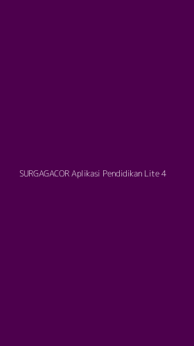 Tampilan Antarmuka Aplikasi Surgagacor Aplikasi Pendidikan Lite - 4