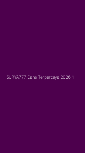 Tampilan Antarmuka Aplikasi Surya777 Dana Terpercaya 2026 - 1