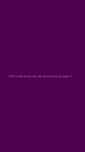 Tampilan Antarmuka Aplikasi Syair China Portal Informasi Game Online Terupdate - 2