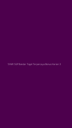 Tampilan Antarmuka Aplikasi Syair Sgp Bandar Togel Terpercaya Bonus Harian - 3