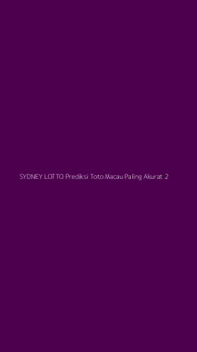 Tampilan Antarmuka Aplikasi Sydney Lotto Prediksi Toto Macau Paling Akurat - 2