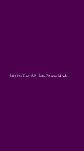 Tampilan Antarmuka Aplikasi Saba Bola Situs Multi Game Terbesar Di Asia - 1