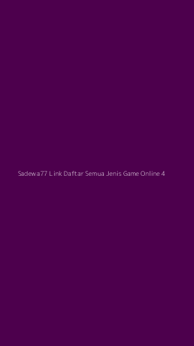 Tampilan Antarmuka Aplikasi Sadewa77 Link Daftar Semua Jenis Game Online - 4