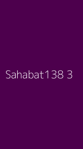 Tampilan Antarmuka Aplikasi Sahabat138 - 3