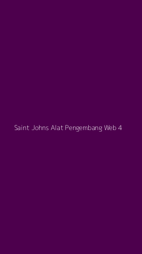 Tampilan Antarmuka Aplikasi Saint Johns Alat Pengembang Web - 4