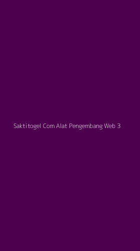 Tampilan Antarmuka Aplikasi Saktitogel Com Alat Pengembang Web - 3