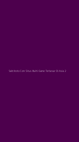 Tampilan Antarmuka Aplikasi Saktitoto Com Situs Multi Game Terbesar Di Asia - 2