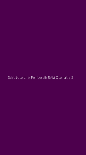 Tampilan Antarmuka Aplikasi Saktitoto Link Pembersih Ram Otomatis - 2