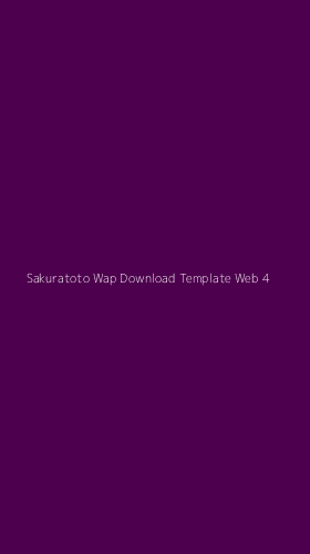 Tampilan Antarmuka Aplikasi Sakuratoto Wap Download Template Web - 4
