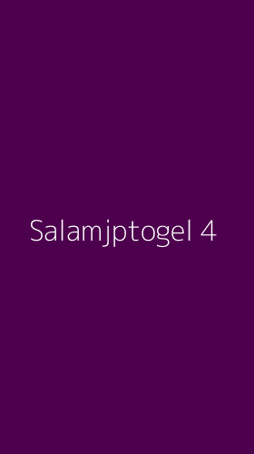 Tampilan Antarmuka Aplikasi Salamjptogel - 4