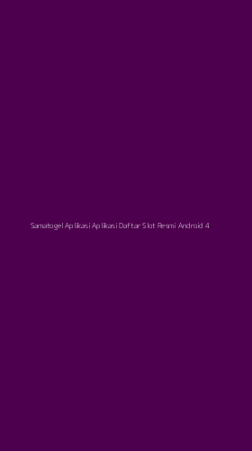 Tampilan Antarmuka Aplikasi Samatogel Aplikasi Aplikasi Daftar Slot Resmi Android - 4