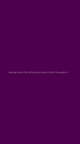 Tampilan Antarmuka Aplikasi Sampoernaslot Portal Informasi Game Online Terupdate - 4