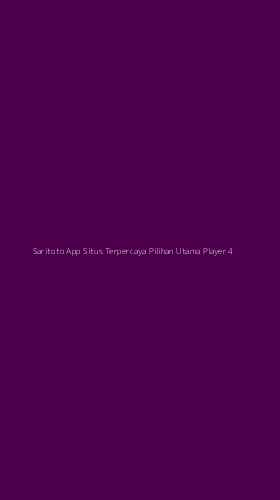 Tampilan Antarmuka Aplikasi Saritoto App Situs Terpercaya Pilihan Utama Player - 4