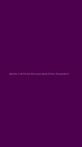 Tampilan Antarmuka Aplikasi Sastoto Link Portal Informasi Game Online Terupdate - 4