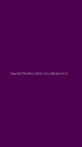 Tampilan Antarmuka Aplikasi Sawi4d Prediksi Bola Jitu Malam Ini - 4