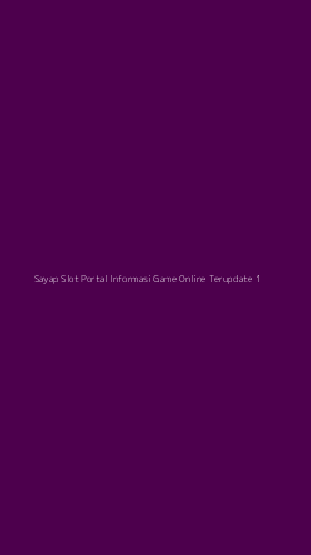 Tampilan Antarmuka Aplikasi Sayap Slot Portal Informasi Game Online Terupdate - 1