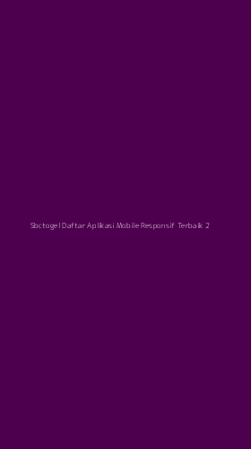 Tampilan Antarmuka Aplikasi Sbctogel Daftar Aplikasi Mobile Responsif Terbaik - 2