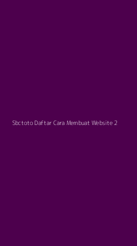 Tampilan Antarmuka Aplikasi Sbctoto Daftar Cara Membuat Website - 2