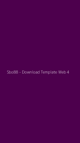 Tampilan Antarmuka Aplikasi Sbo88 - Download Template Web - 4