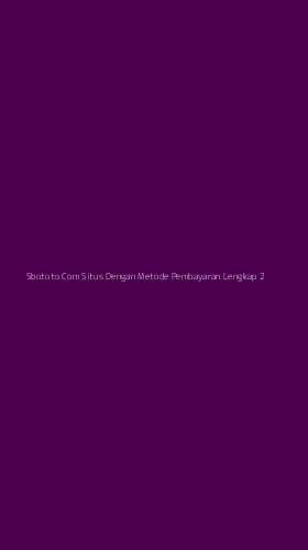 Tampilan Antarmuka Aplikasi Sbototo Com Situs Dengan Metode Pembayaran Lengkap - 2