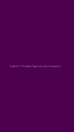 Tampilan Antarmuka Aplikasi Scatter777 Prediksi Togel Jitu Hari Ini Akurat - 2