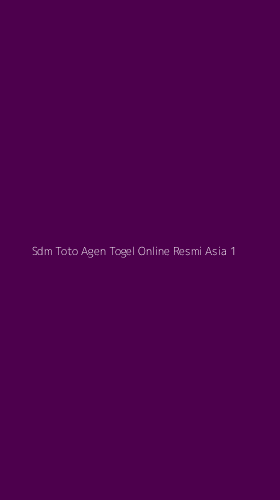 Tampilan Antarmuka Aplikasi Sdm Toto Agen Togel Online Resmi Asia - 1