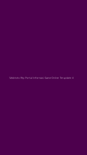 Tampilan Antarmuka Aplikasi Sdsbtoto Rtp Portal Informasi Game Online Terupdate - 4
