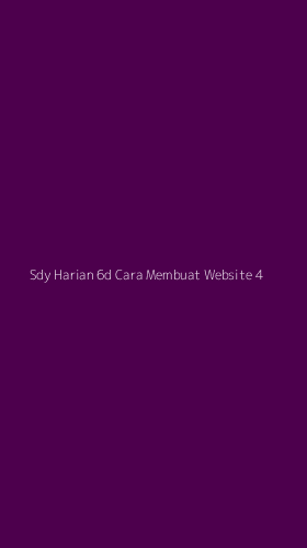 Tampilan Antarmuka Aplikasi Sdy Harian 6d Cara Membuat Website - 4