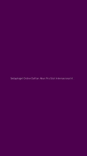 Tampilan Antarmuka Aplikasi Sedaptogel Online Daftar Akun Pro Slot Internasional - 4