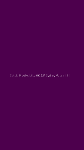 Tampilan Antarmuka Aplikasi Sehoki Prediksi Jitu Hk Sgp Sydney Malam Ini - 4