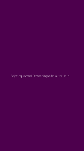 Tampilan Antarmuka Aplikasi Sejatiqq Jadwal Pertandingan Bola Hari Ini - 1