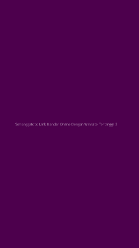 Tampilan Antarmuka Aplikasi Semanggitoto Link Bandar Online Dengan Winrate Tertinggi - 3