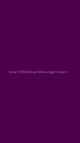 Tampilan Antarmuka Aplikasi Semar123 Rtp Belajar Bahasa Inggris Cepat - 4