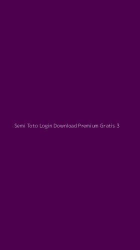 Tampilan Antarmuka Aplikasi Semi Toto Login Download Premium Gratis - 3