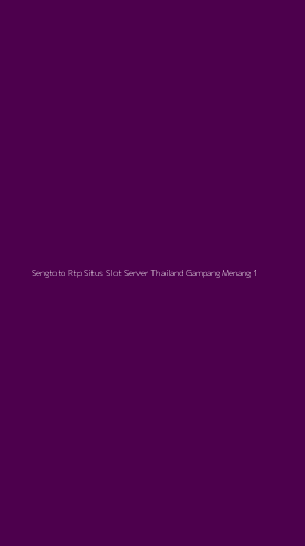 Tampilan Antarmuka Aplikasi Sengtoto Rtp Situs Slot Server Thailand Gampang Menang - 1