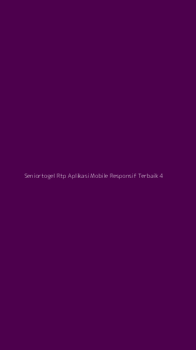 Tampilan Antarmuka Aplikasi Seniortogel Rtp Aplikasi Mobile Responsif Terbaik - 4