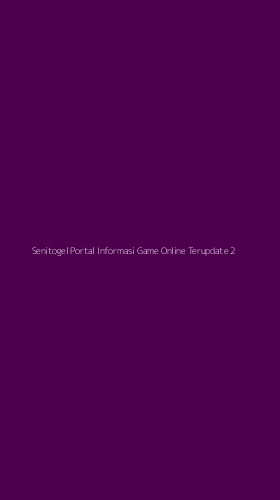 Tampilan Antarmuka Aplikasi Senitogel Portal Informasi Game Online Terupdate - 2