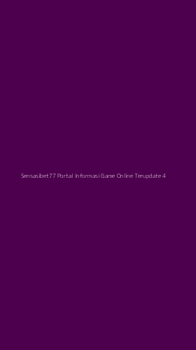 Tampilan Antarmuka Aplikasi Sensasibet77 Portal Informasi Game Online Terupdate - 4